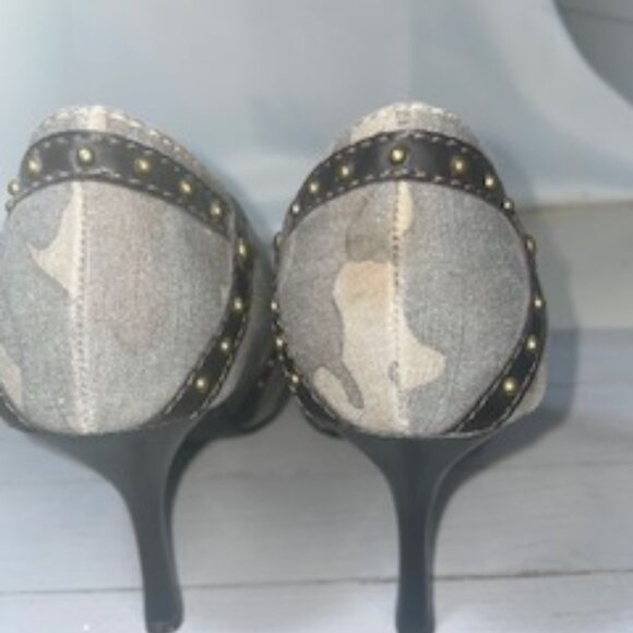 MIA Camo Pointed Toe Heel, size 7.5 - Picture 7 of 13